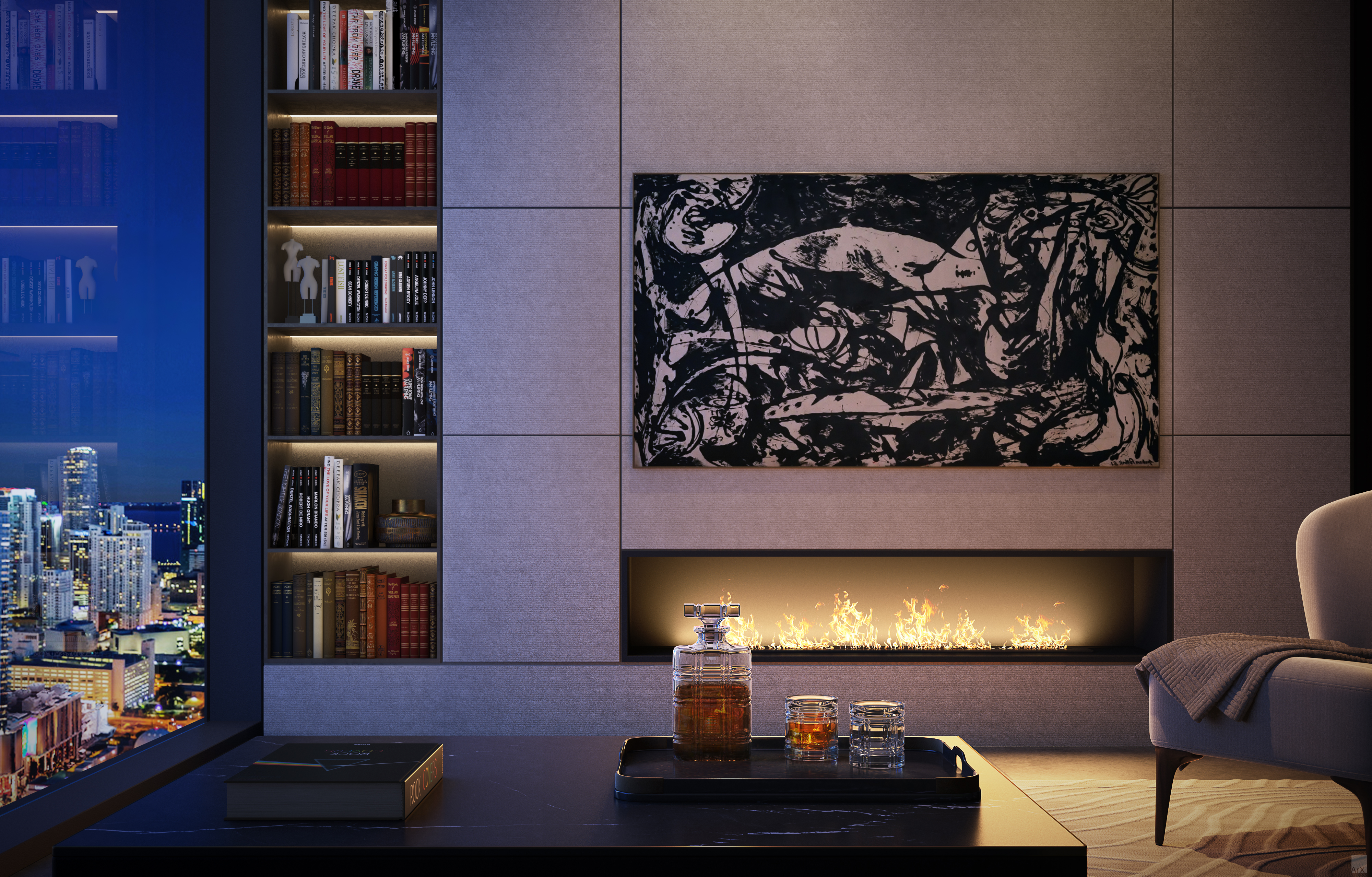 E11EVEN Tower Residence Living Room